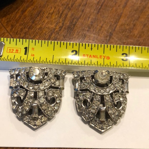 Vintage Art Deco shoe jewelry - Picture 1 of 2